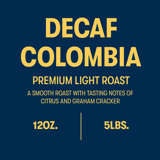 Decaf, Colombia - Sugar Cane Process Coffee - RIVET Coffee