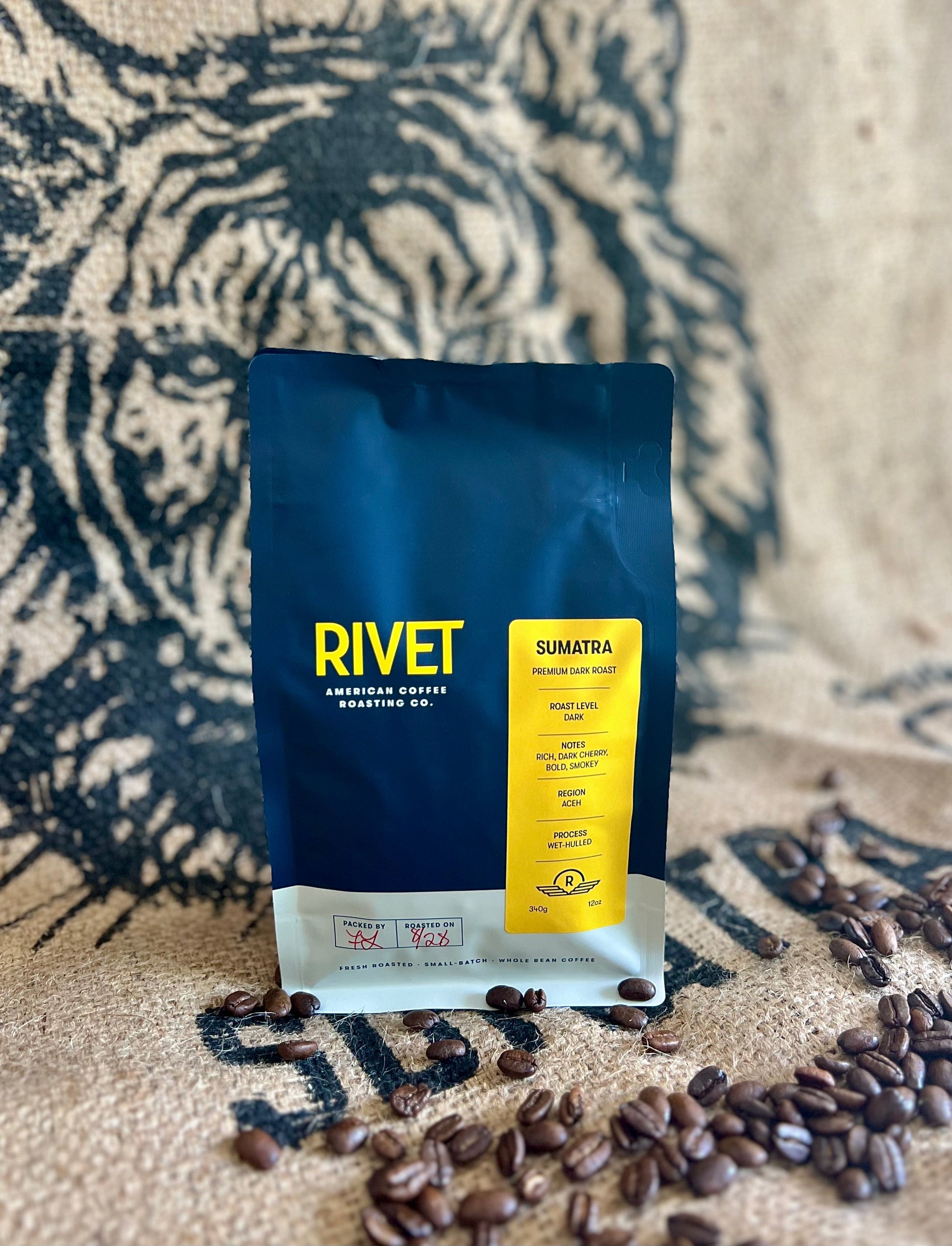 Sumatra Dark Roast - Single Origin Coffee - RIVET Coffee